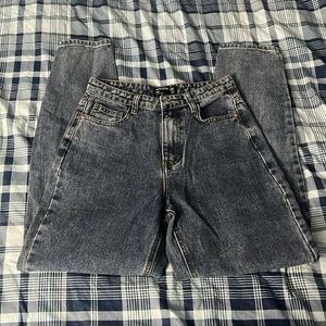 Pretty little thing mom jeans in size 4, used twice